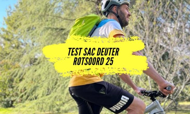 Notre avis et test du sac vélo Deuter Rotsoord 25.