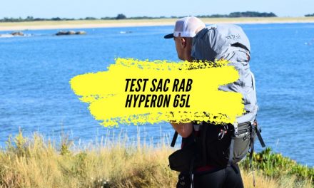 Test du sac de randonnée et trekking, Hyperon 65L de la marque Rab