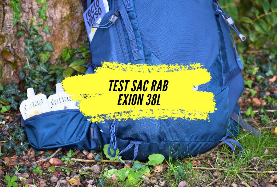Avis et Test, sac de randonnée Exion 38 L de la marque Rab.